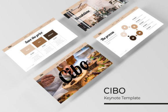 Cibo Keynote Template: A Strategic Asset for Professional Presentation Design