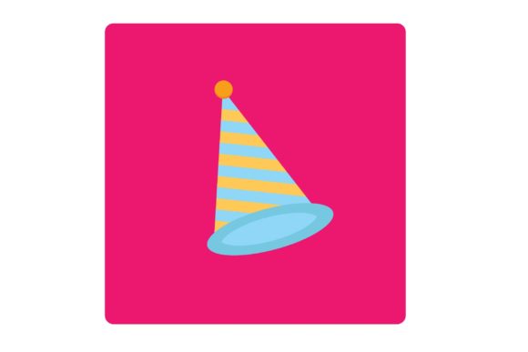 Flat Icon - Party Hat: Versatile Design Assets