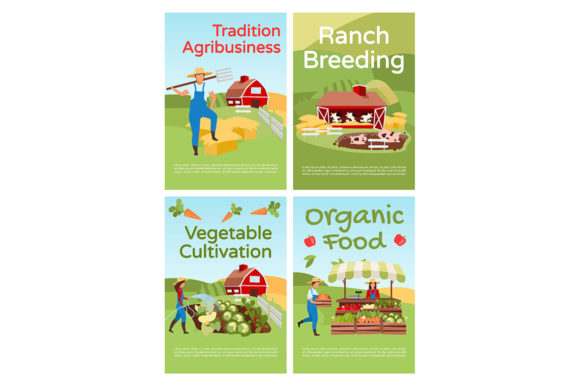 Ranch Breeding Brochure Template Set